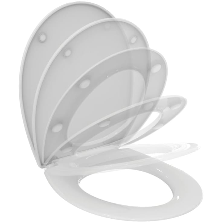Ideal Standard Eurovit toalettsits, soft close, vit
