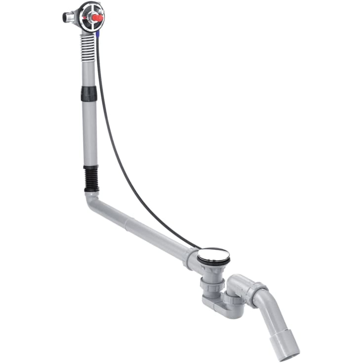 Hansgrohe Exafill S af- og overløbssæt, 78 cm, krom