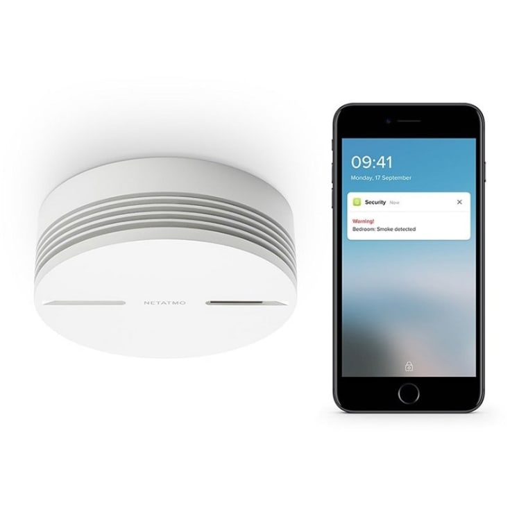 Netatmo Smart WiFi Røykalarm, Hvit