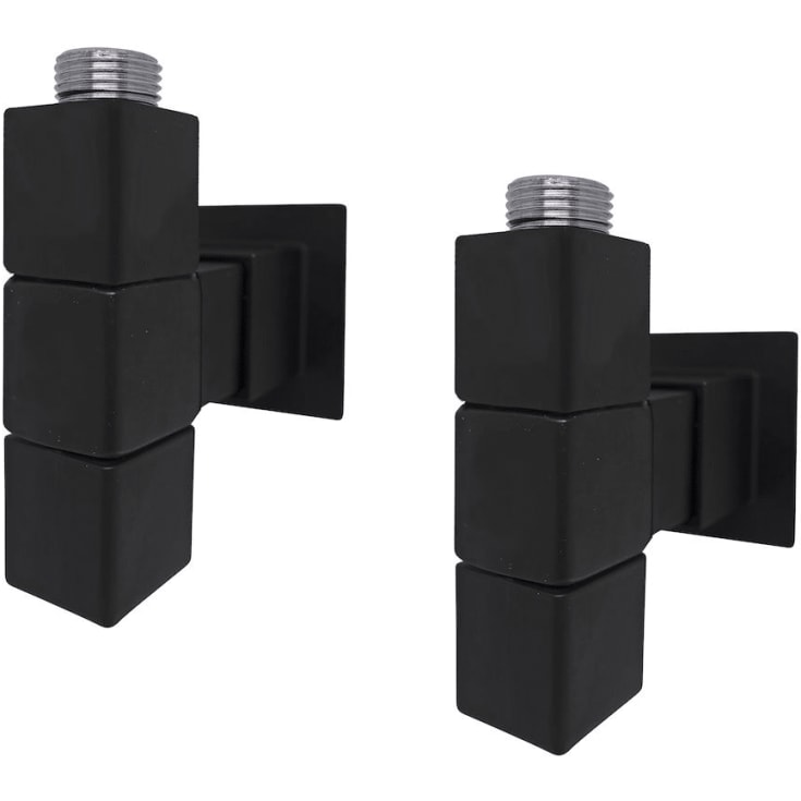 Kriss 4-K2 Plus ventilsett vinkel, matt sort