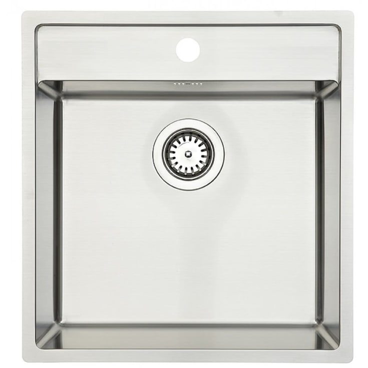 Lavabo Nexus 50 diskbänk, 48x51 cm, rostfritt stål