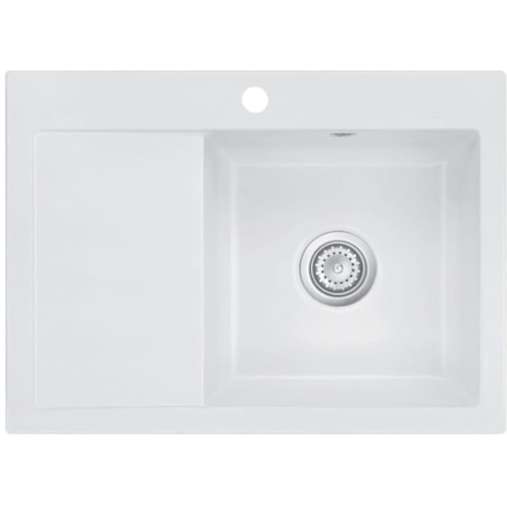 Lavabo Mera 70N køkkenvask, 70x51 cm, hvid