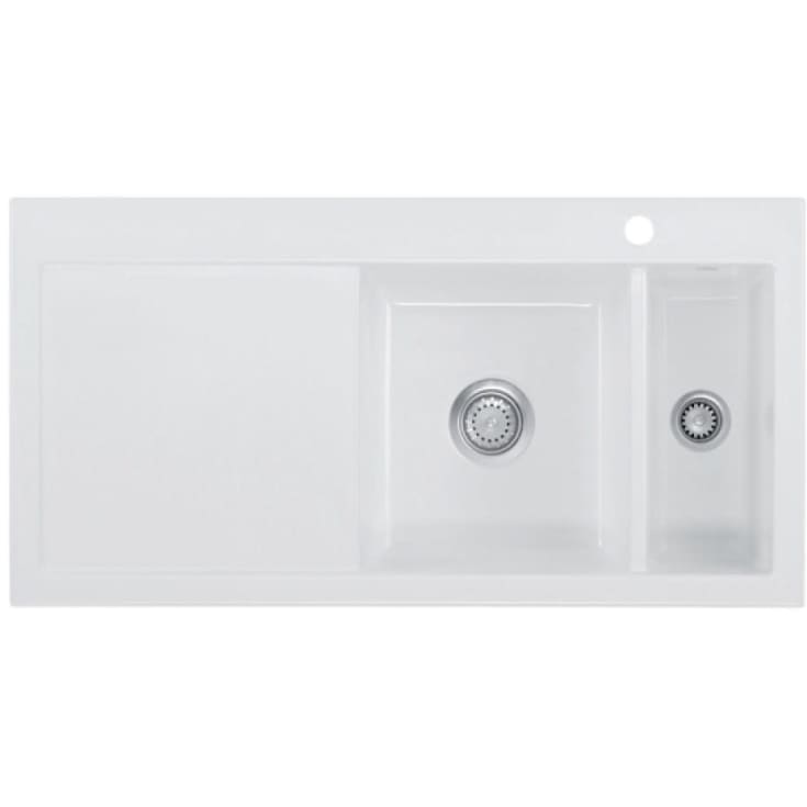 Lavabo Mera 100 diskbänk, 100x51 cm, vit