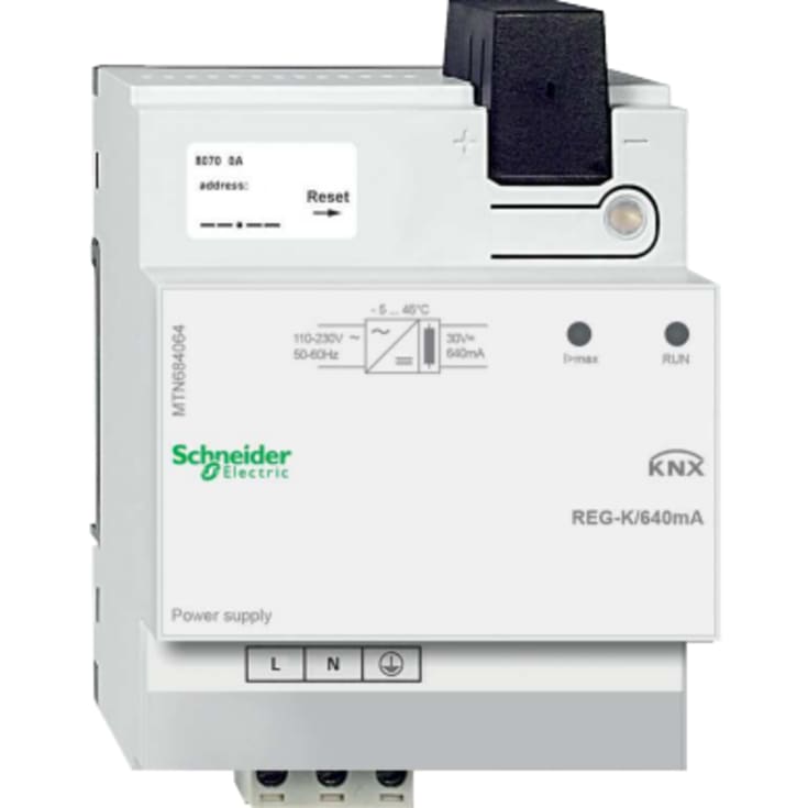 KNX SPÆNDINGSFORSYN. DIN 640MA
