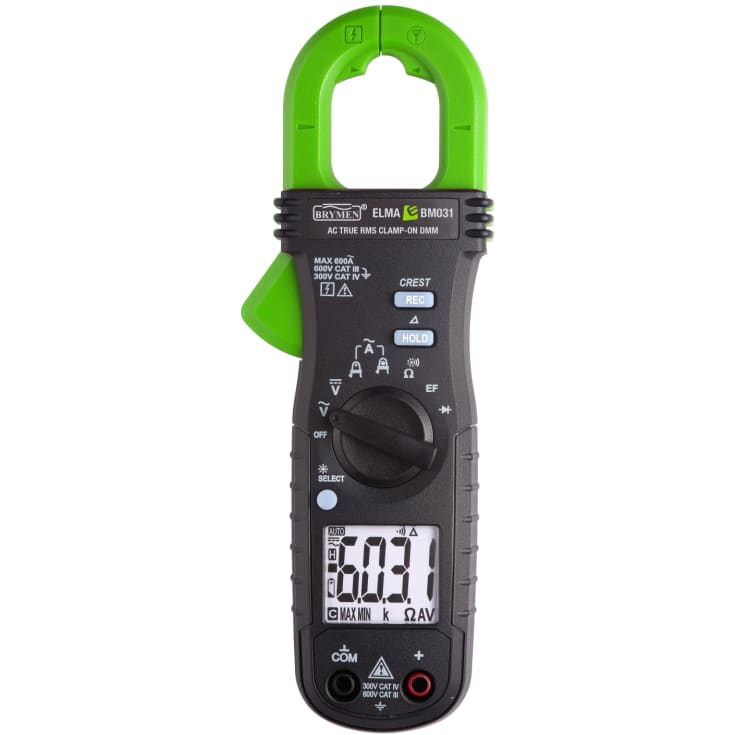 Klemmeamperemeter Elma BM031 sann RMS AC