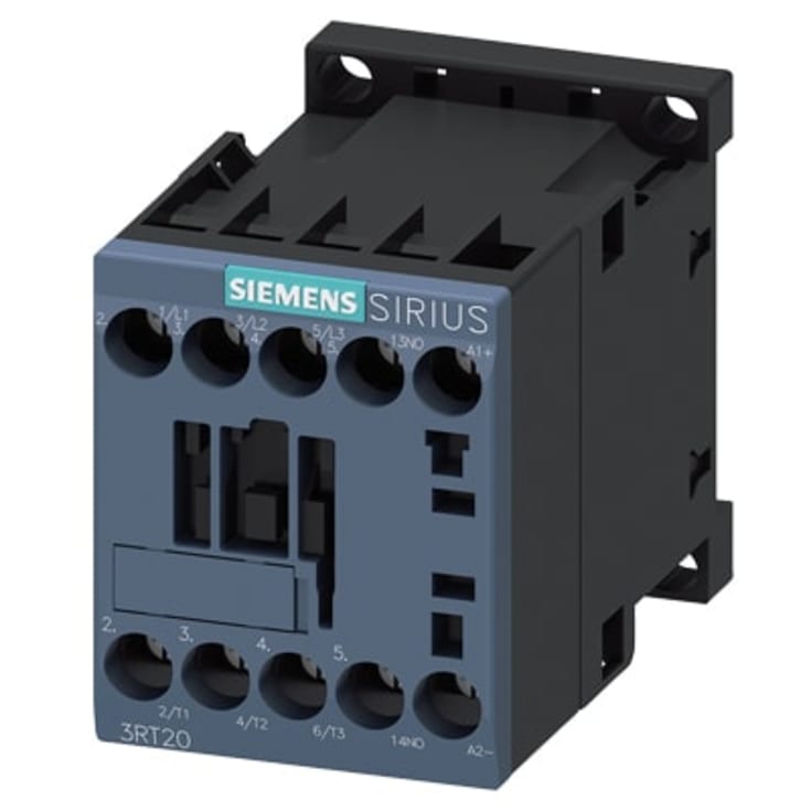 Kontaktor 16A 7,5KW 3P+1NO 24V DC skrue 3RT2018-1BB41