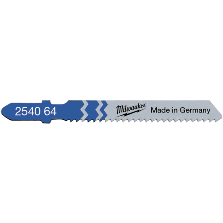 Milwaukee T118B stikksagblad for metall og aluminium, 55 mm, 5 stk