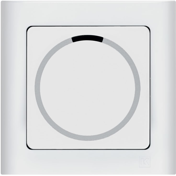 LK Fuga lysdæmper LED 180 Touch IR, 1 modul, hvid