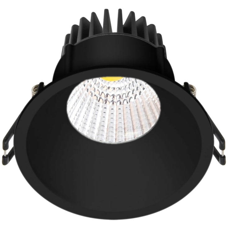 Nordtronic Velia downlight 10,9W/2700K LED, rund, matt svart