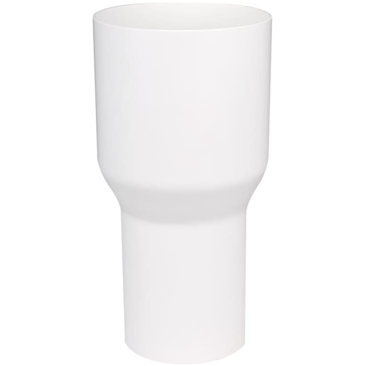 90/75 mm x 71/85 mm Overgang spesialhvit Plastmo