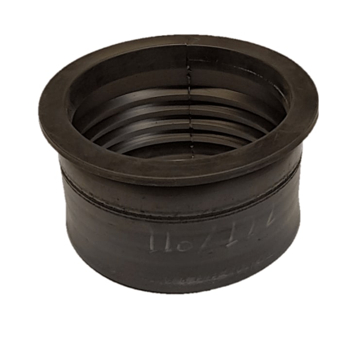 Uni-Seals 110/122 x 70 mm mansjett EDPM t/betong/plast glatt tupp