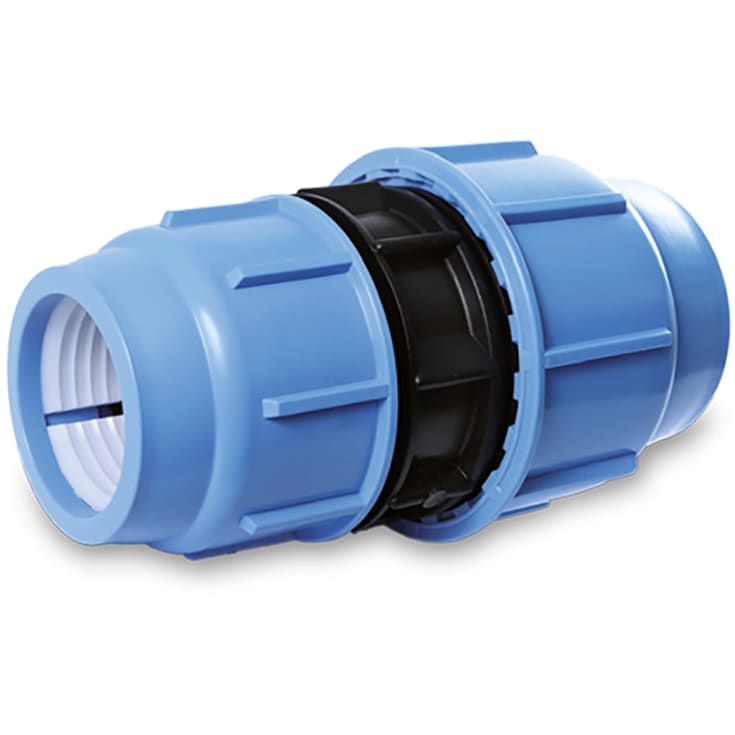 Blueseal 40 x 32 mm reducerkoppling, PN16, PP/POM