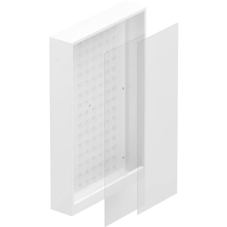 Uponor Aqua Plus fördelarskåp CC F, 118 mm djupt