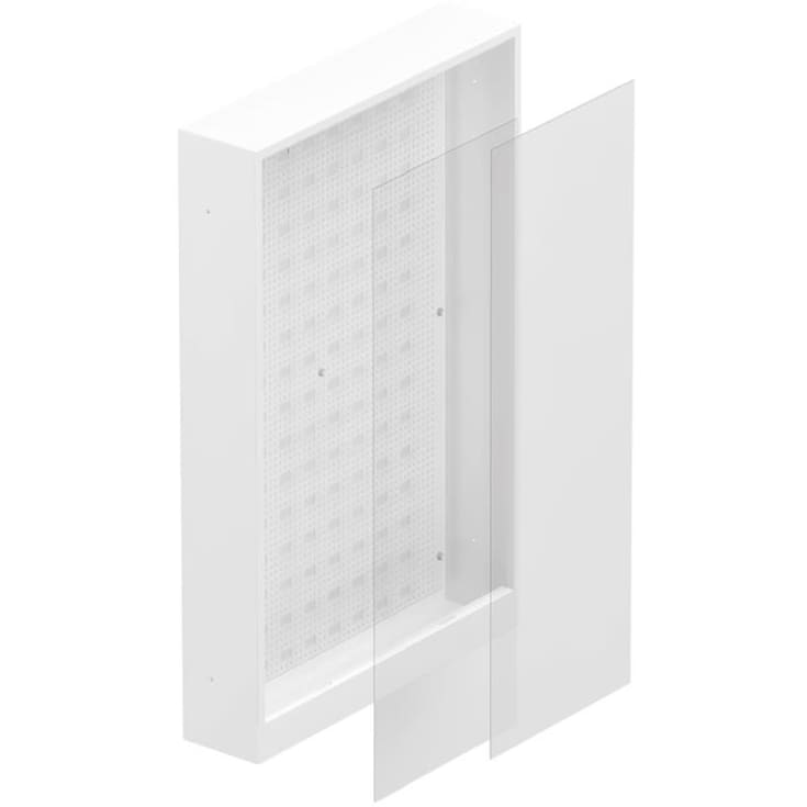 Uponor Aqua Plus fördelarskåp CC G, 205 mm djupt