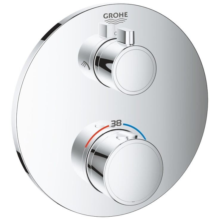 Grohe Grohtherm brusearmatur, krom