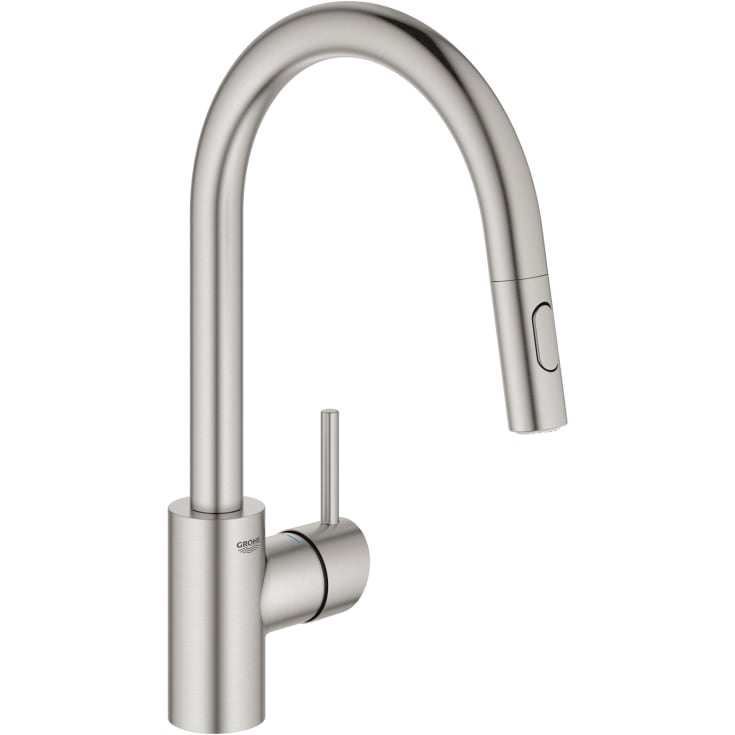 Grohe Concetto köksblandare, utdragbar pip, stål