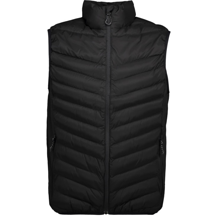 ID vatteret stretchvest, 0892, sort, str. L