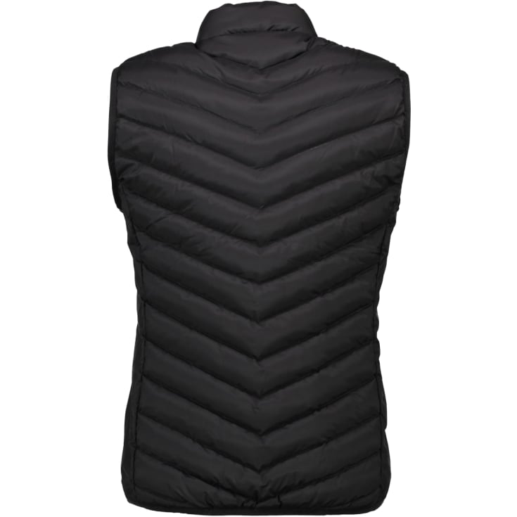 ID, vatteret stretch dame vest, 0893, Sort, str. 2XL