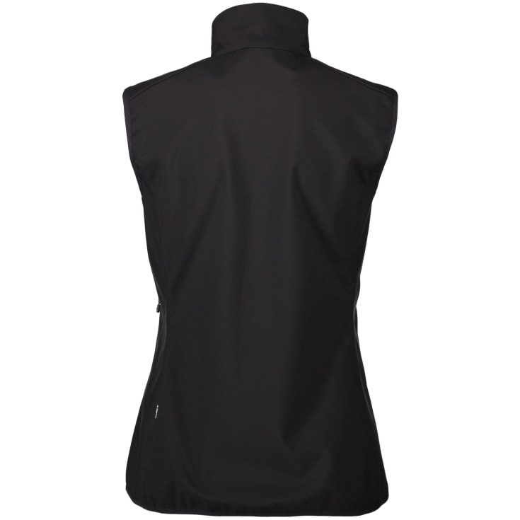 ID, Funktionel dame softshellvest, 0825, Sort, str. S