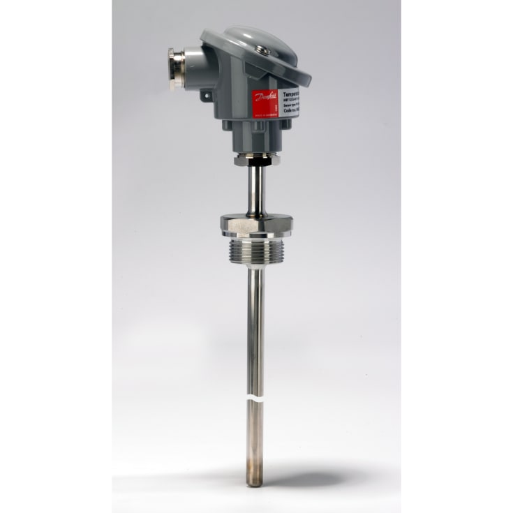 Temperaturføler MBT 5252 0-100°C 80 mm 50 mm 100 OHM G 1/2 4-20mA