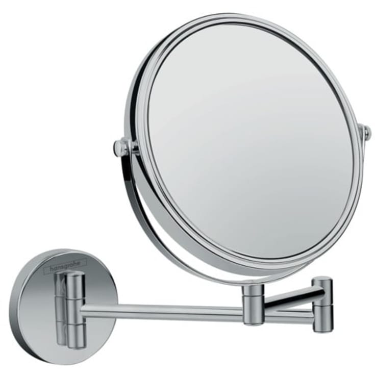 Hansgrohe Logis kosmetikkspeil, Ø18 cm, krom