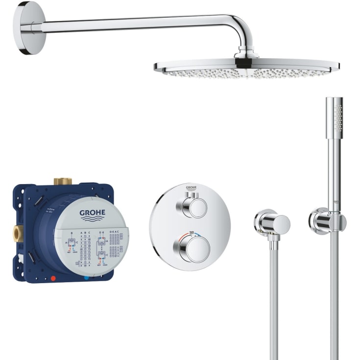 Grohe Grohtherm Rainshower Cosmopolitan 310 dusjsett, krom