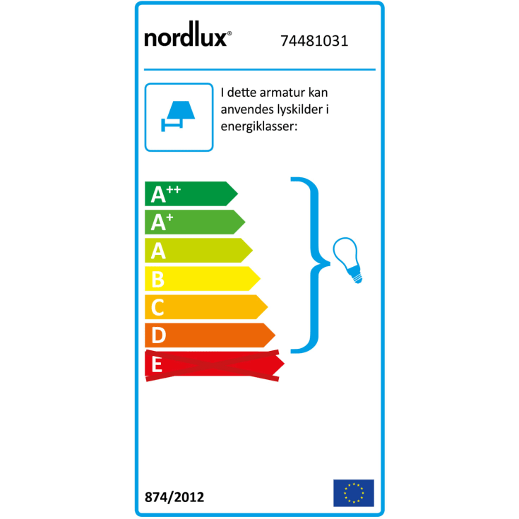Nordlux Agger utelys vegg