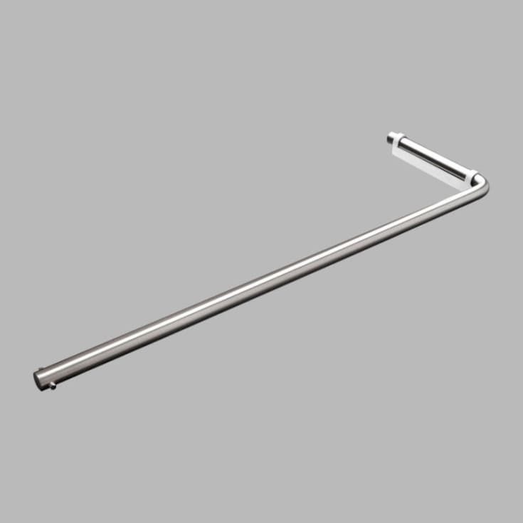 D line håndklestang, 47 cm, børstet rustfritt stål