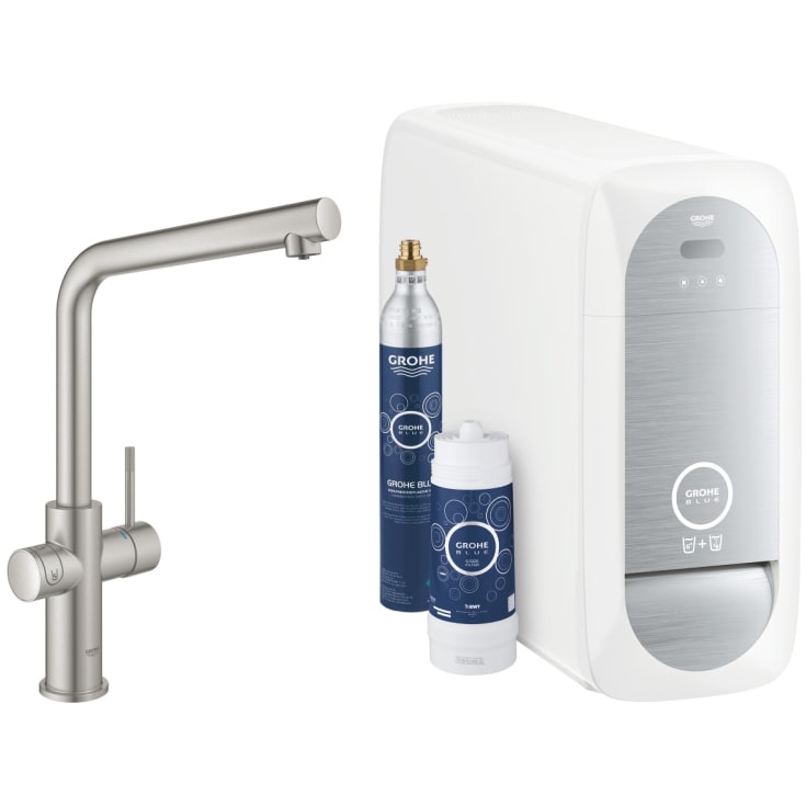 Grohe Blue Home köksblandare, stål