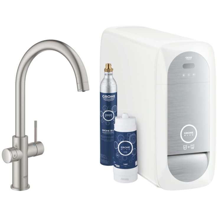 Grohe Blue Home köksblandare, stål