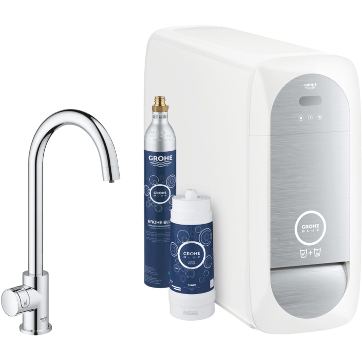 Grohe Blue Home Mono kjøkkenarmatur, krom