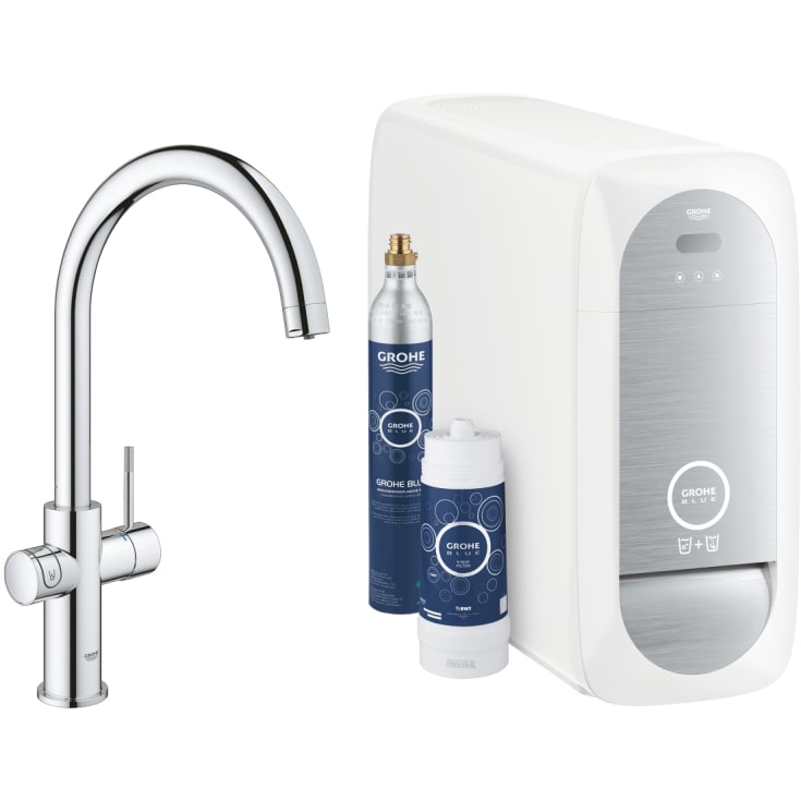 Grohe Blue Home kjøkkenarmatur, krom