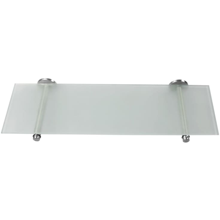 10 stk Randi Line 18 hylle, 50x15 cm, børstet rustfritt stål