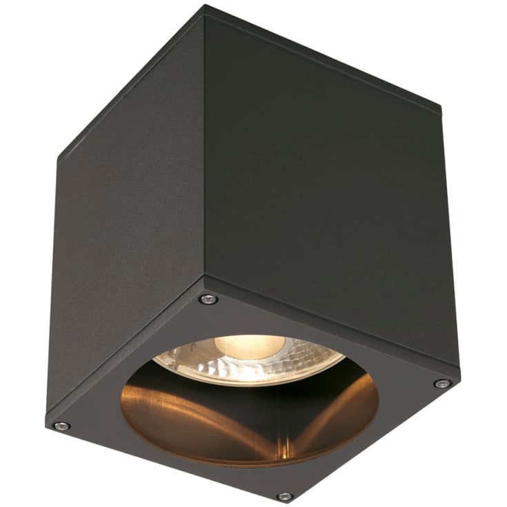 Loftlampe Big Theo, GU10 (QPAR111), antracit, IP44