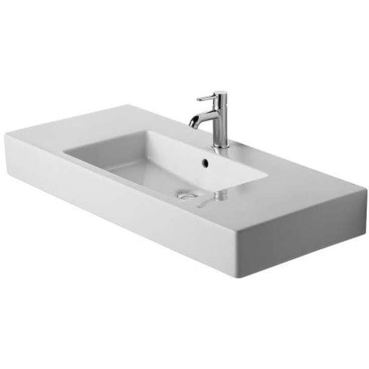 Duravit Vero servant, 105x49 cm, hvit