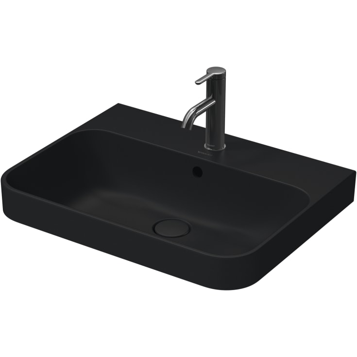 Duravit Happy D.2 tvättställ, 60x46 cm, matt antracit