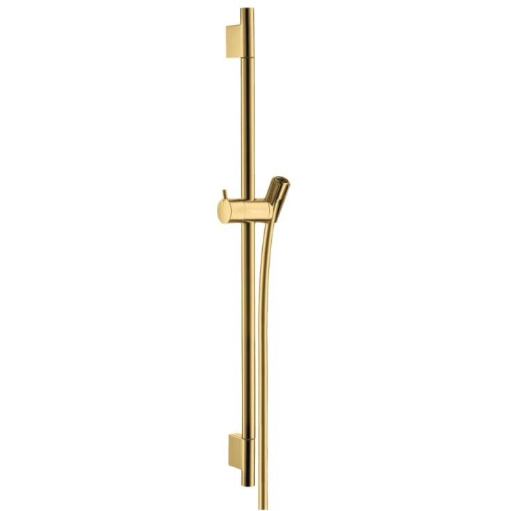 Hansgrohe Unica S Puro dusjstang, 65 cm, gull