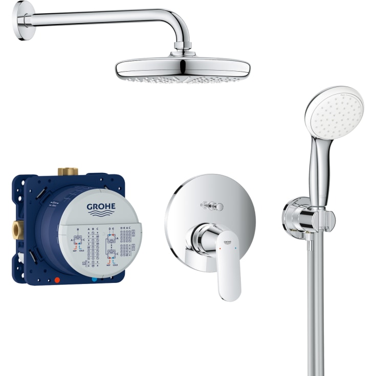 GROHE Eurosmart Cosmo sampak inbyggd dusch
