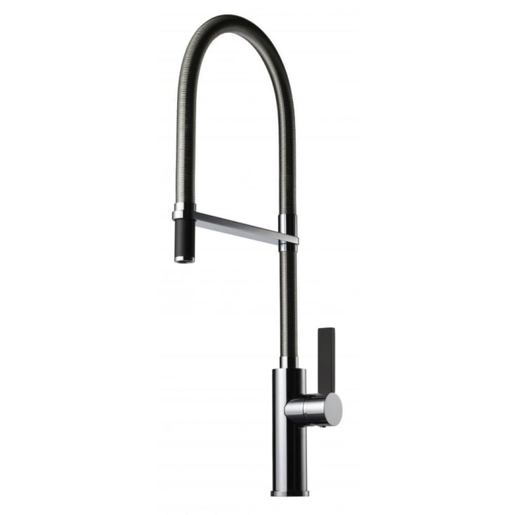 Tapwell Arman Professional ARM176 köksblandare, svart/krom