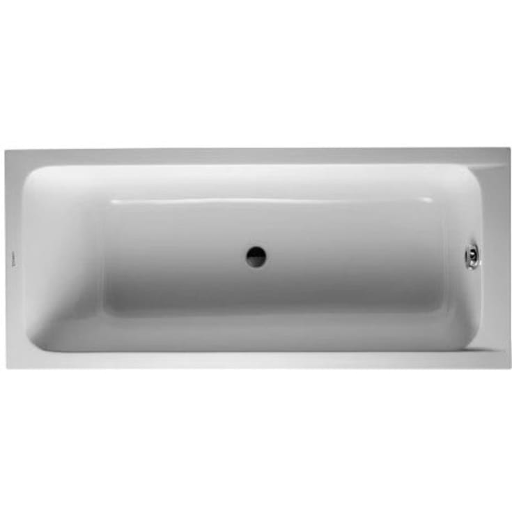 Duravit D-Code badekar, 170x75 cm, hvid