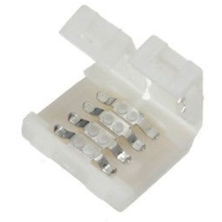 All Light kontakt for 10 mm LED stripe med fargeskifte, uten kabel