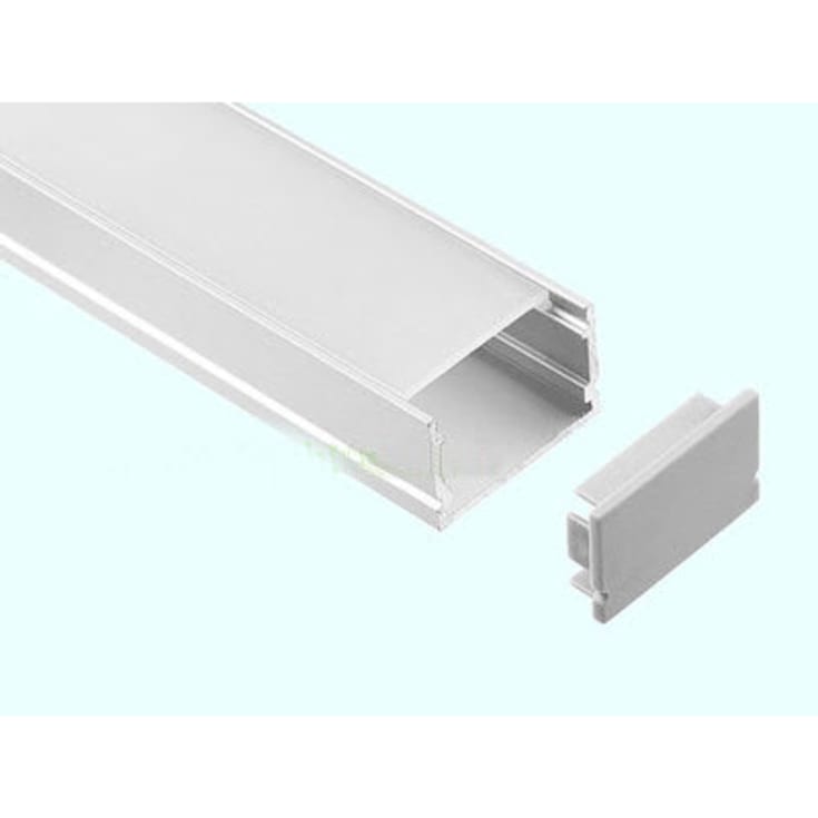All Light aluminiumsprofil 3020, utenpåliggende, 2 meter