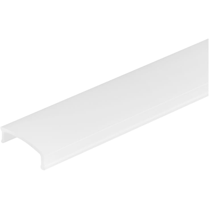 Ledvance dekkskinne for spesial aluprofil 1, flat aluprofil 3 og 4, 1 meter