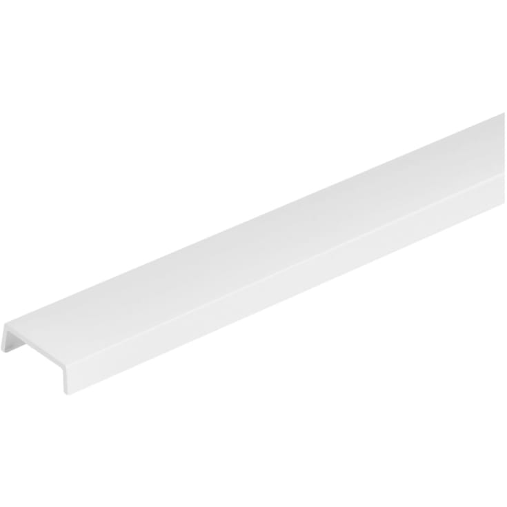 Ledvance dekkskinne for flat aluprofil 2, spesial aluprofil 1 og 2, 1 meter