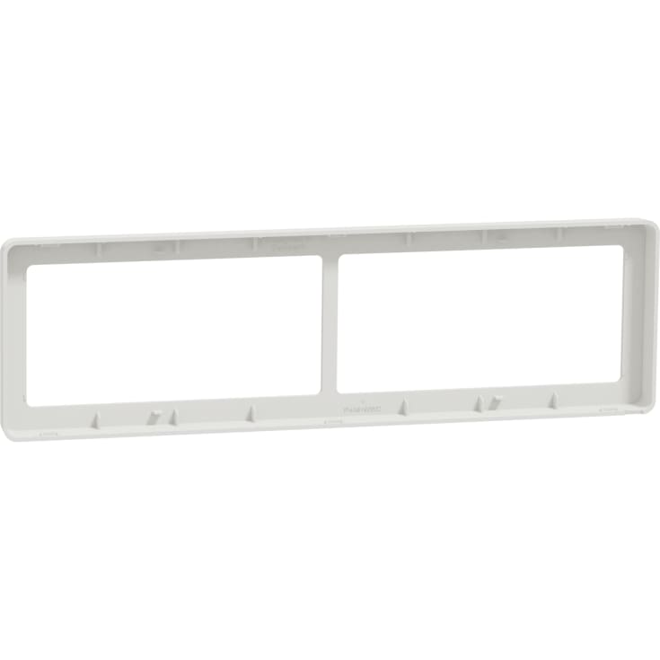 LK Fuga Base 63 designramme, 2x2 modul, hvid