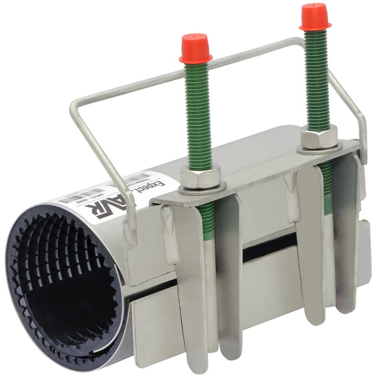 102-112/200 mm reparationshylsa, enkelband, FS10, AISI316