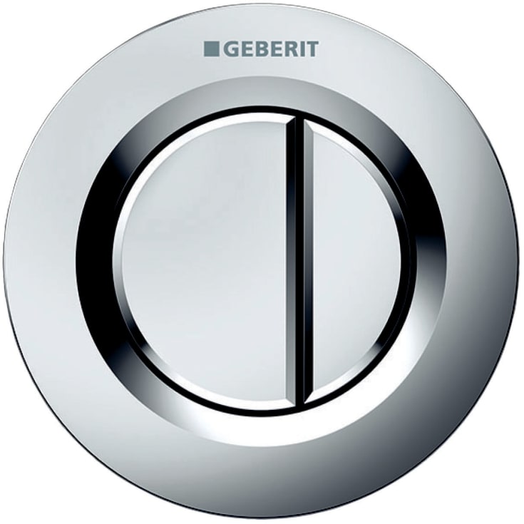 Geberit Omega 01 trykknappp, matt krom