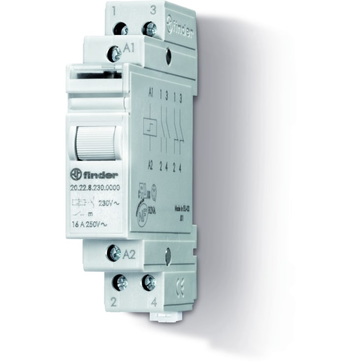 Finder kiprelæ 1NC+1NO, AC, 16A, 230V