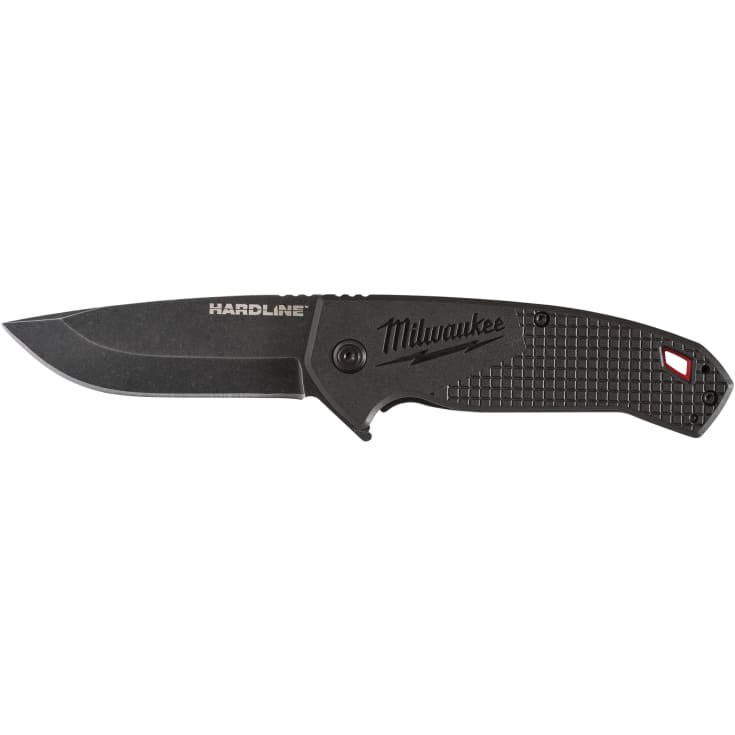 Milwaukee Hardline foldekniv, glatt blad