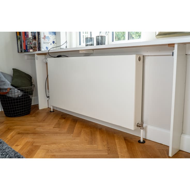 Metalwo alu fit rosett Ø18, sort